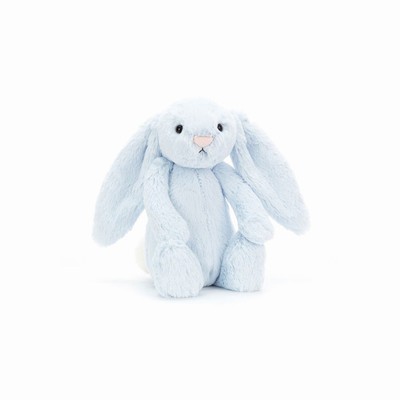 Jellycat Bashful Blue Bunny Australia | 760194BYM